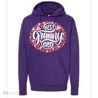 Best Granny Ever Loving Grandmother Hoodie thumb 0