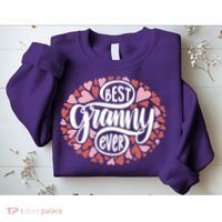 Best Granny Ever Loving Grandmother Sweatshirt thumb 2