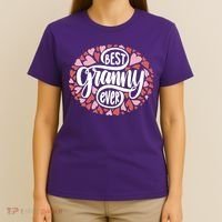 Best Granny Ever Loving Grandmother T-Shirt thumb 4