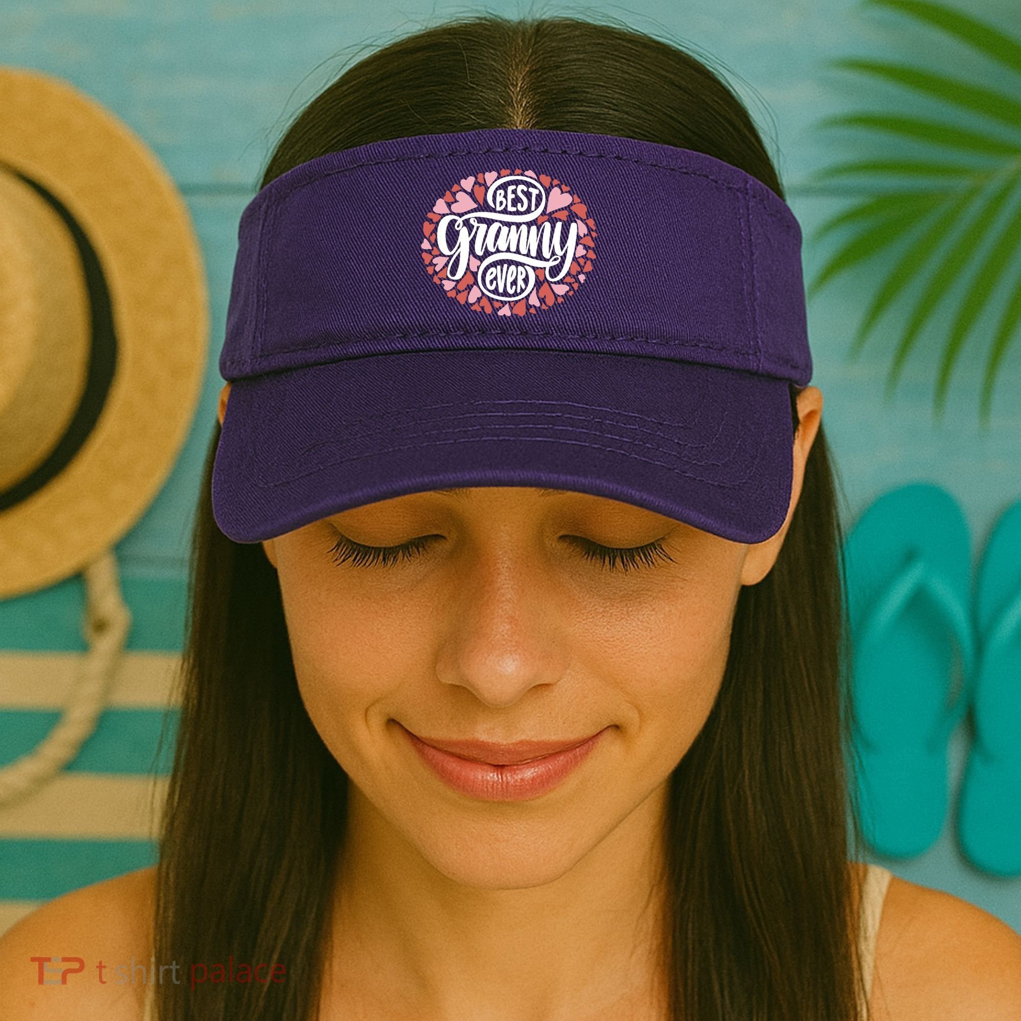 Best Granny Ever Loving Grandmother Visor