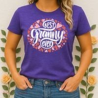 Best Granny Ever Loving Grandmother Women's T-Shirt thumb 2