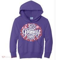 Best Granny Ever Loving Grandmother Kids Hoodie thumb 0