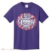 Best Granny Ever Loving Grandmother Kids T-Shirt thumb 0