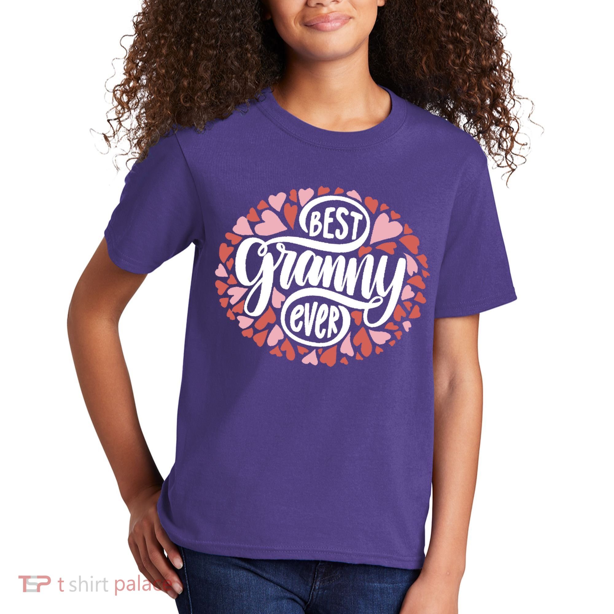 Best Granny Ever Loving Grandmother Kids T-Shirt