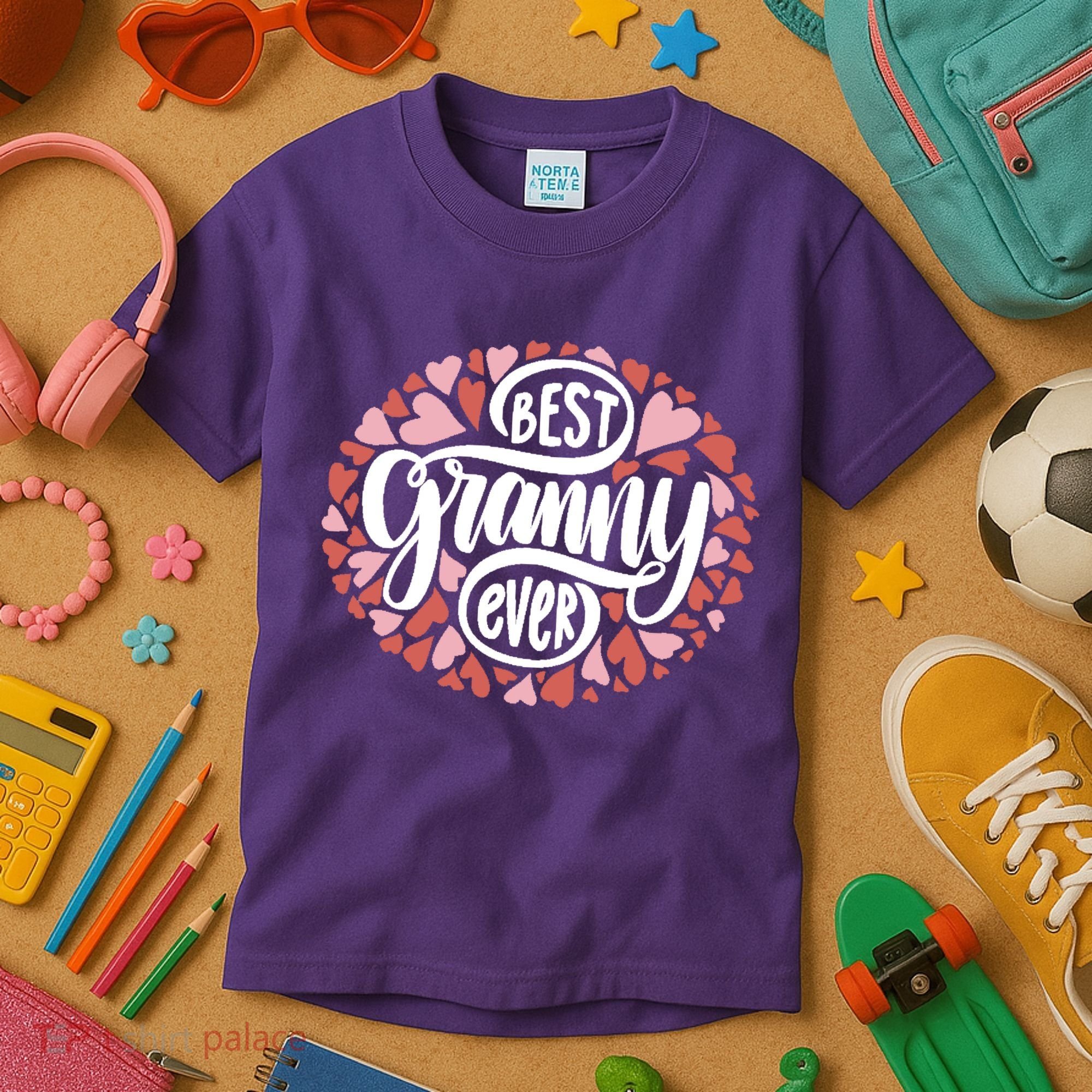 Best Granny Ever Loving Grandmother Kids T-Shirt