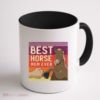 Best Horse Mom Ever Coffee Mug thumb 1