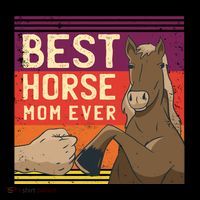 Best Horse Mom Ever Women's Hoodie thumb 2