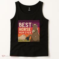 Best Horse Mom Ever Tank Top thumb 2