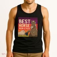 Best Horse Mom Ever Tank Top thumb 3