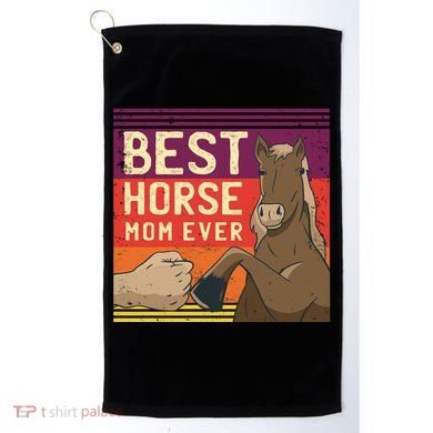 Best Horse Mom Ever Golf Towel