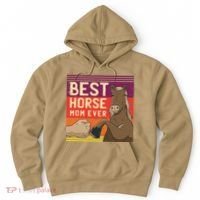 Best Horse Mom Ever Hoodie thumb 0