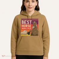 Best Horse Mom Ever Hoodie thumb 5