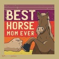 Best Horse Mom Ever Hoodie thumb 7