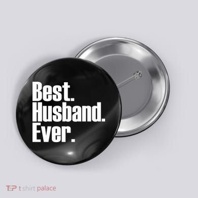 Best Husband Ever Button