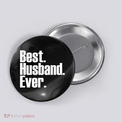 Best Husband Ever Button