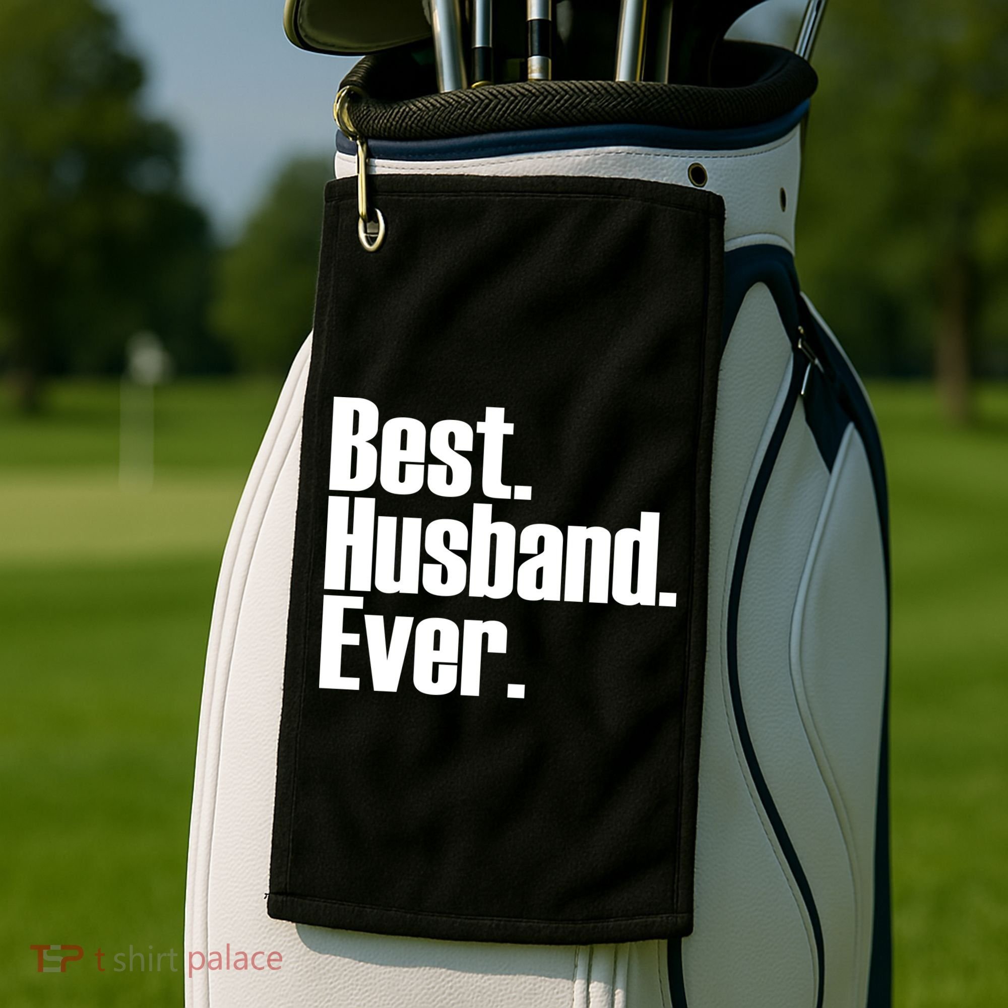 Best Husband Ever Golf Towel