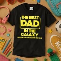 Best In The Galaxy The Force Is Strong With This One Kids T-Shirt thumb 3