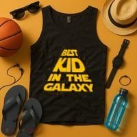 Best Kid In The Galaxy Tank Top thumb 4
