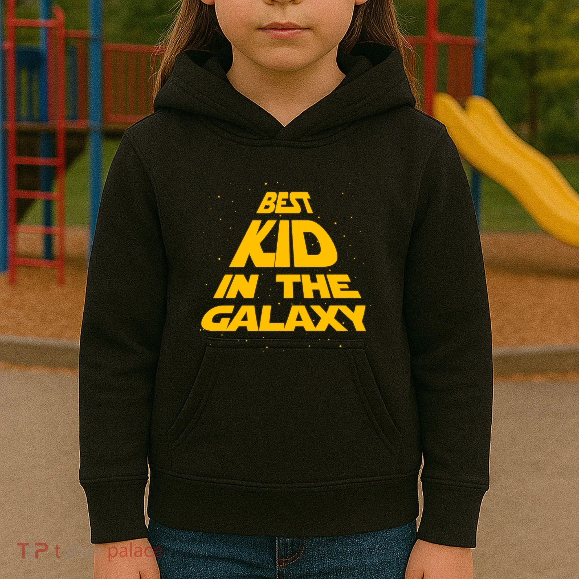 Best Kid In The Galaxy Kids Hoodie