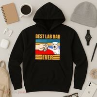 Best Lab Dad Ever Hoodie thumb 3