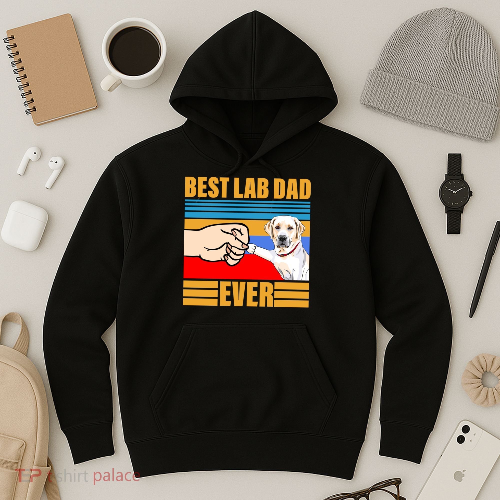 Best Lab Dad Ever Hoodie