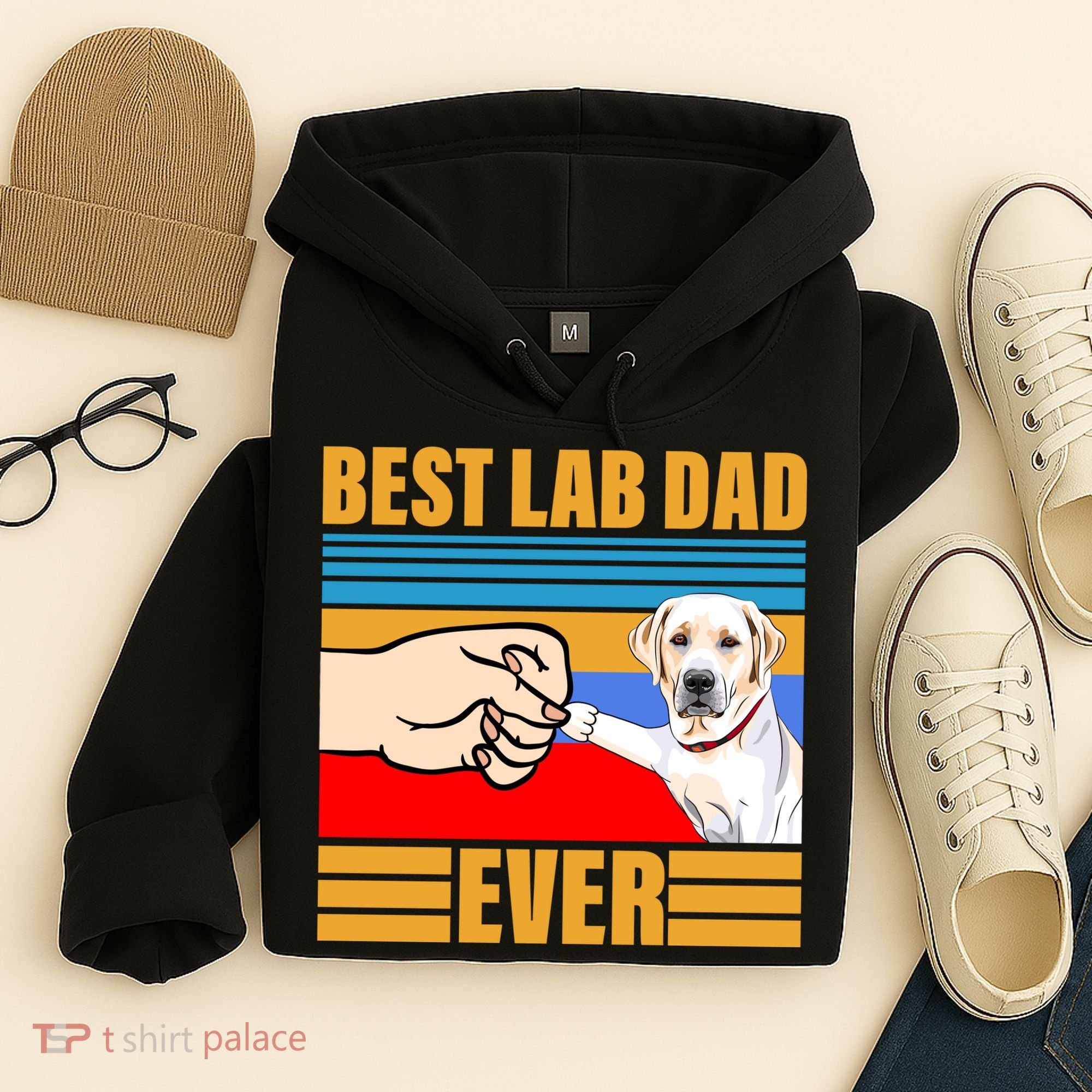 Best Lab Dad Ever Hoodie