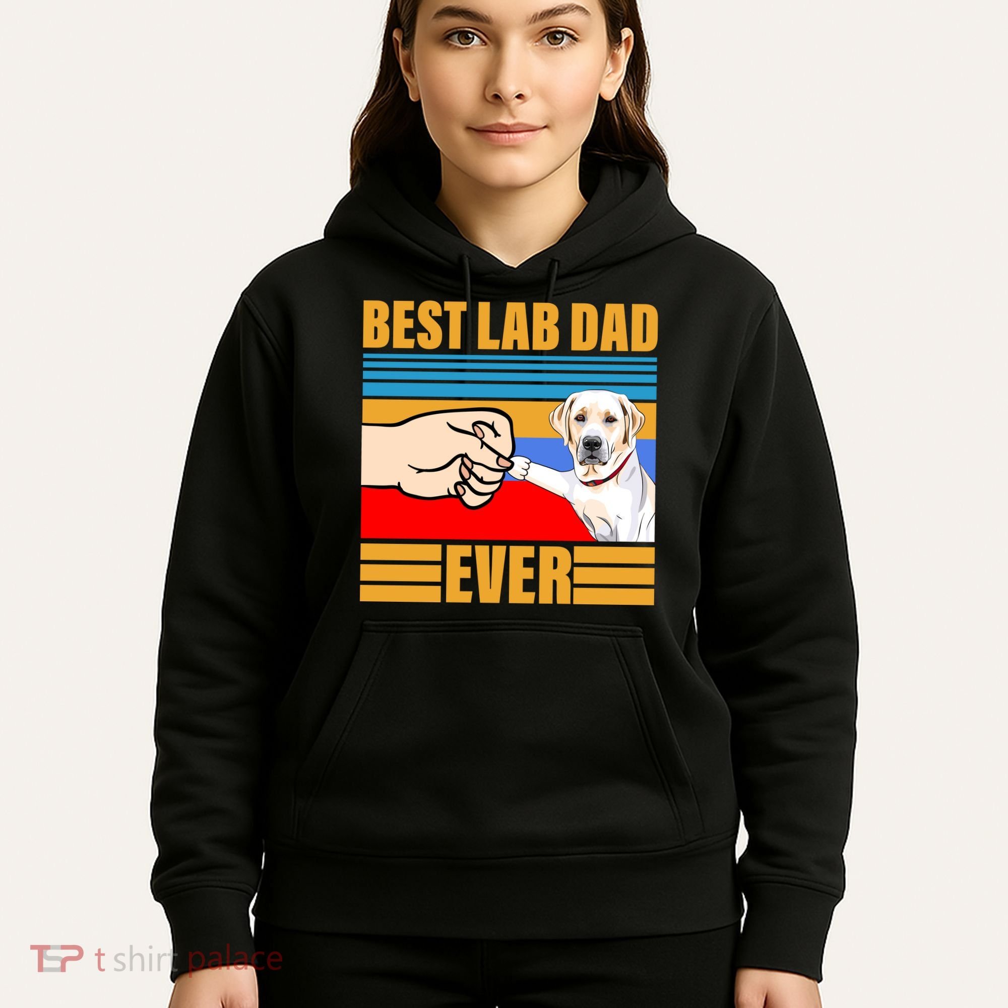 Best Lab Dad Ever Hoodie