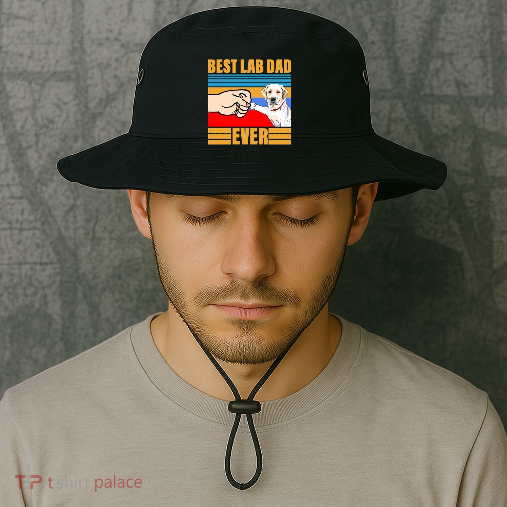 Best Lab Dad Ever Bucket Hat