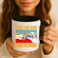 Best Lab Dad Ever Coffee Mug thumb 3