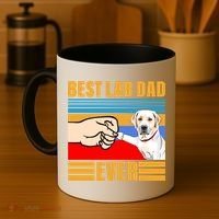 Best Lab Dad Ever Coffee Mug thumb 4