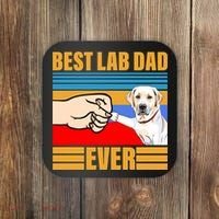 Best Lab Dad Ever Coaster thumb 0