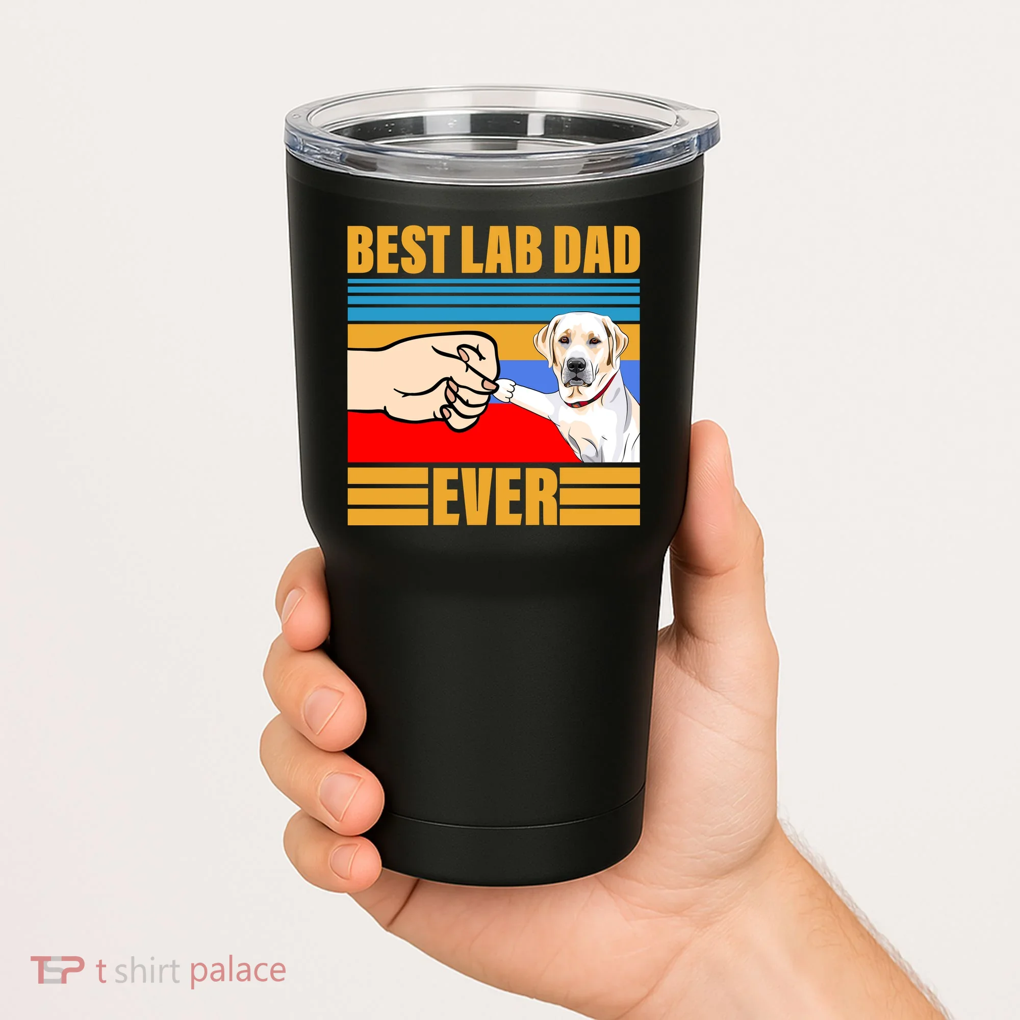 Best Lab Dad Ever Tumbler