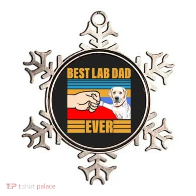 Best Lab Dad Ever Ornament