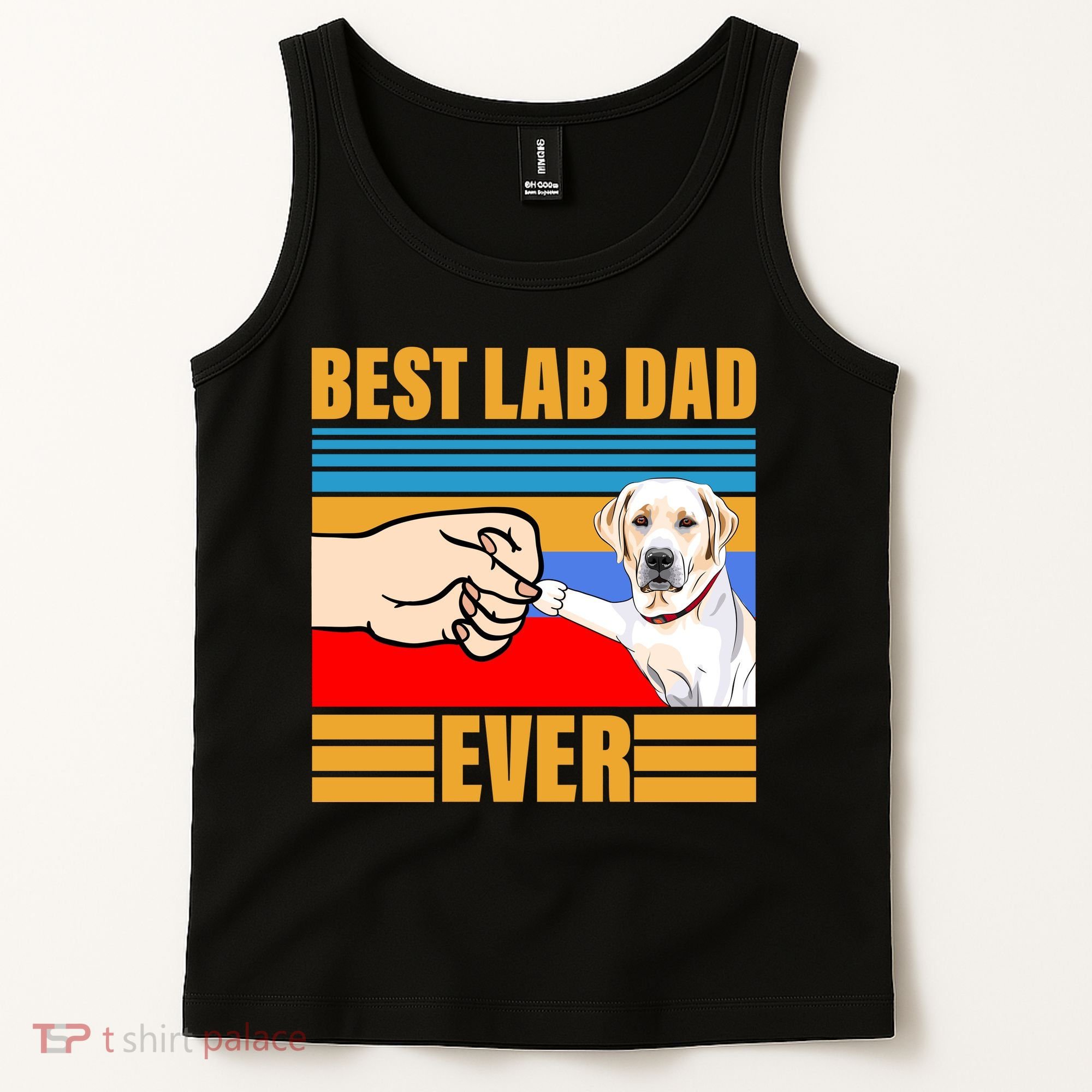 Best Lab Dad Ever Tank Top