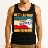 Best Lab Dad Ever Tank Top thumb 3