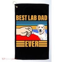 Best Lab Dad Ever Golf Towel thumb 0