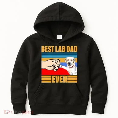Best Lab Dad Ever Kids Hoodie