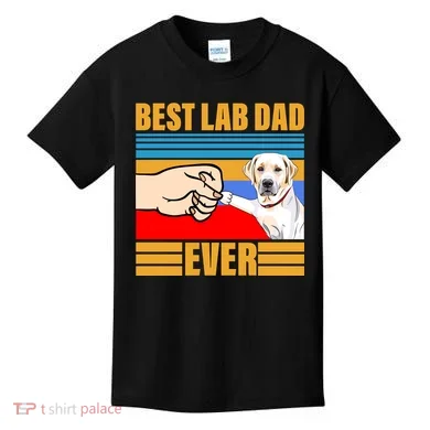 Best Lab Dad Ever Kids T-Shirt