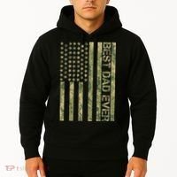 Best Military Dad Ever Hoodie thumb 2