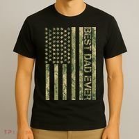 Best Military Dad Ever T-Shirt thumb 3