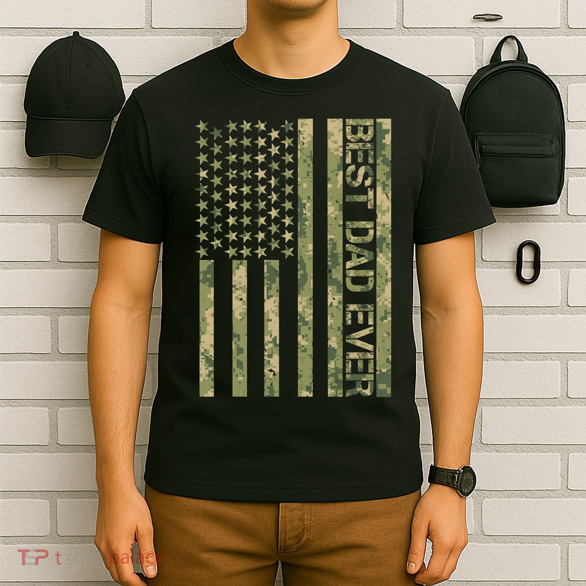 Best Military Dad Ever T-Shirt