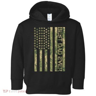 Best Military Dad Ever Toddler Hoodie