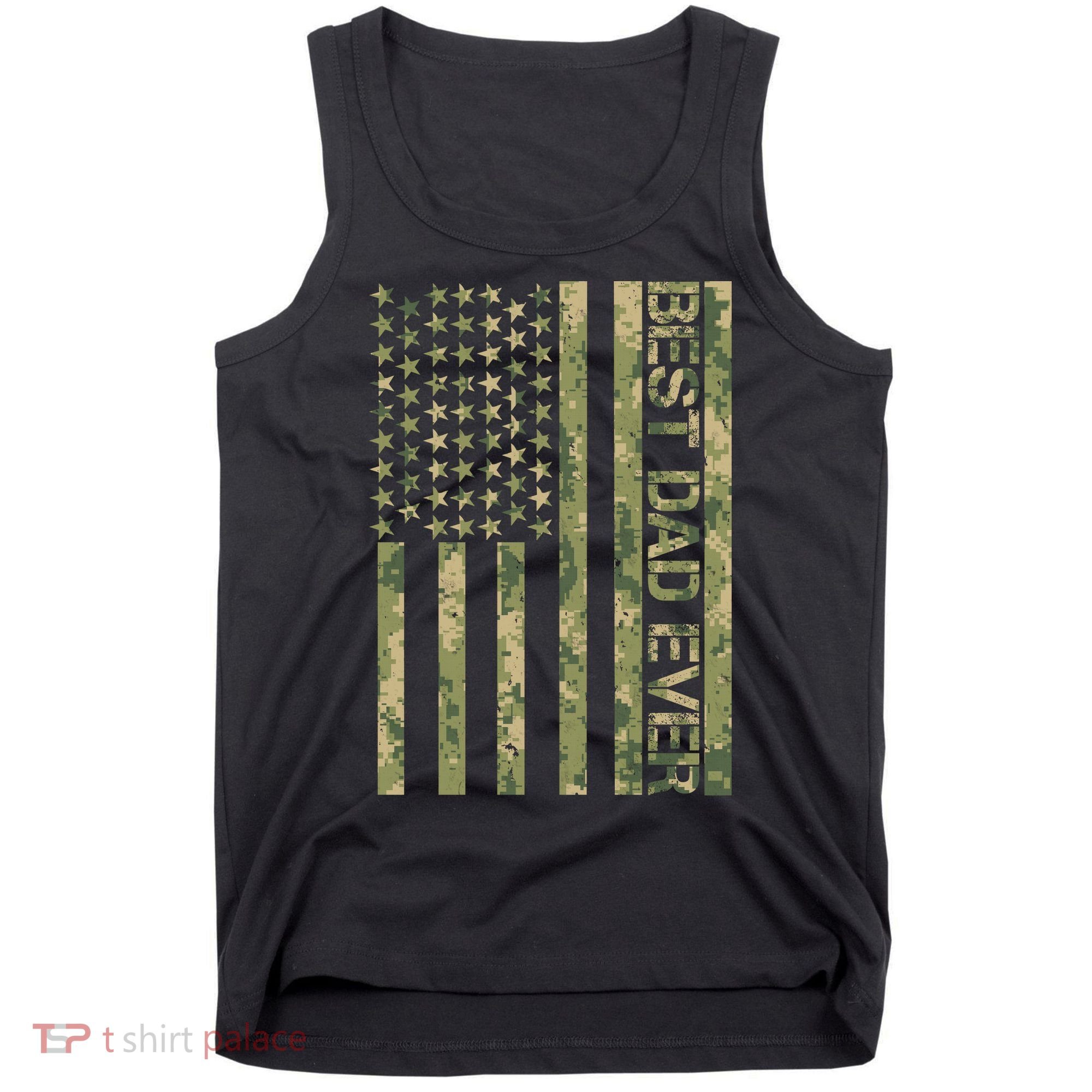 Best Military Dad Ever Tank Top