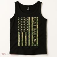 Best Military Dad Ever Tank Top thumb 2