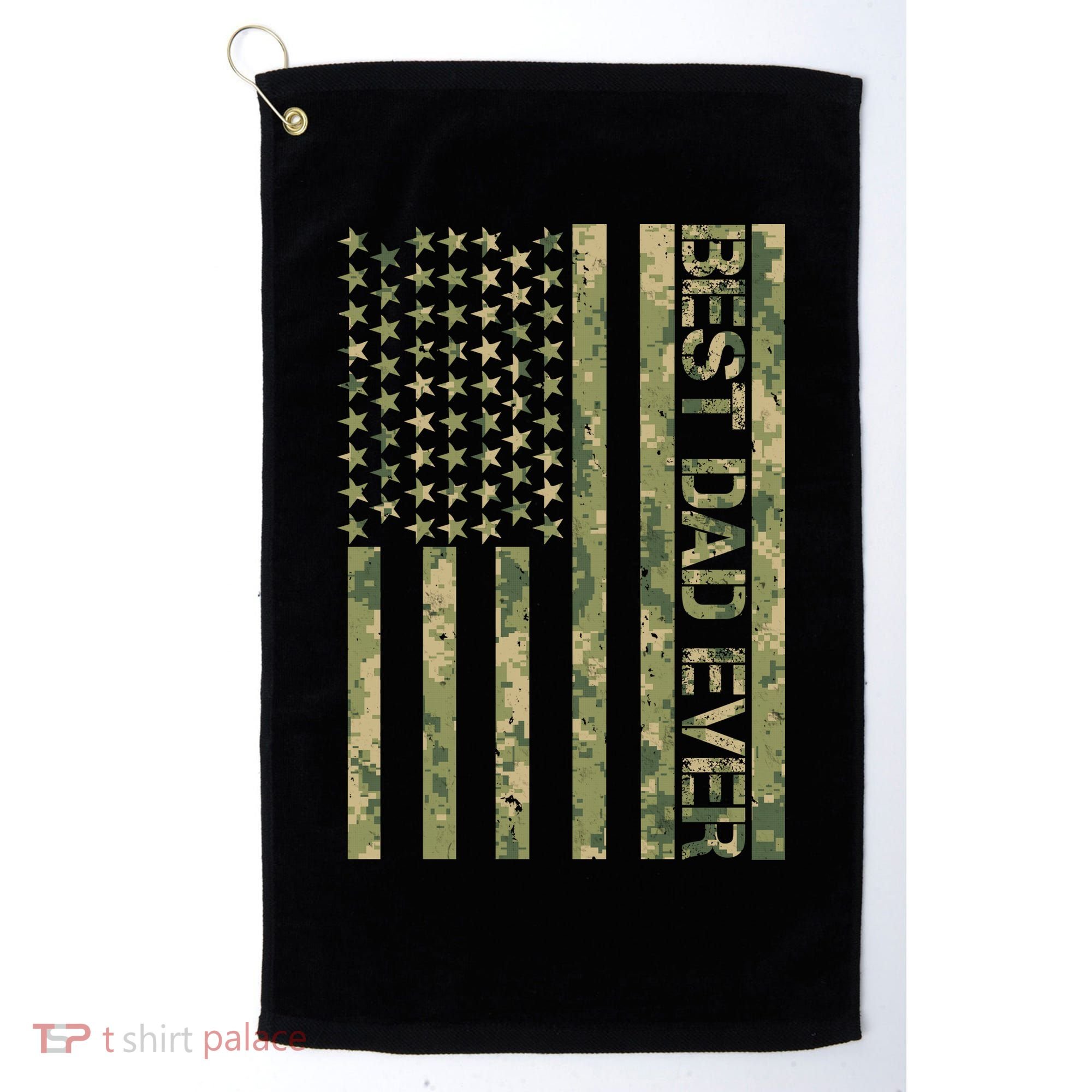 Best Military Dad Ever Golf Towel