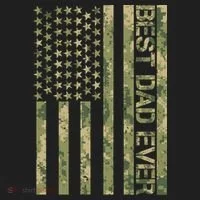 Best Military Dad Ever Golf Towel thumb 3