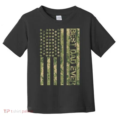 Best Military Dad Ever Toddler T-Shirt