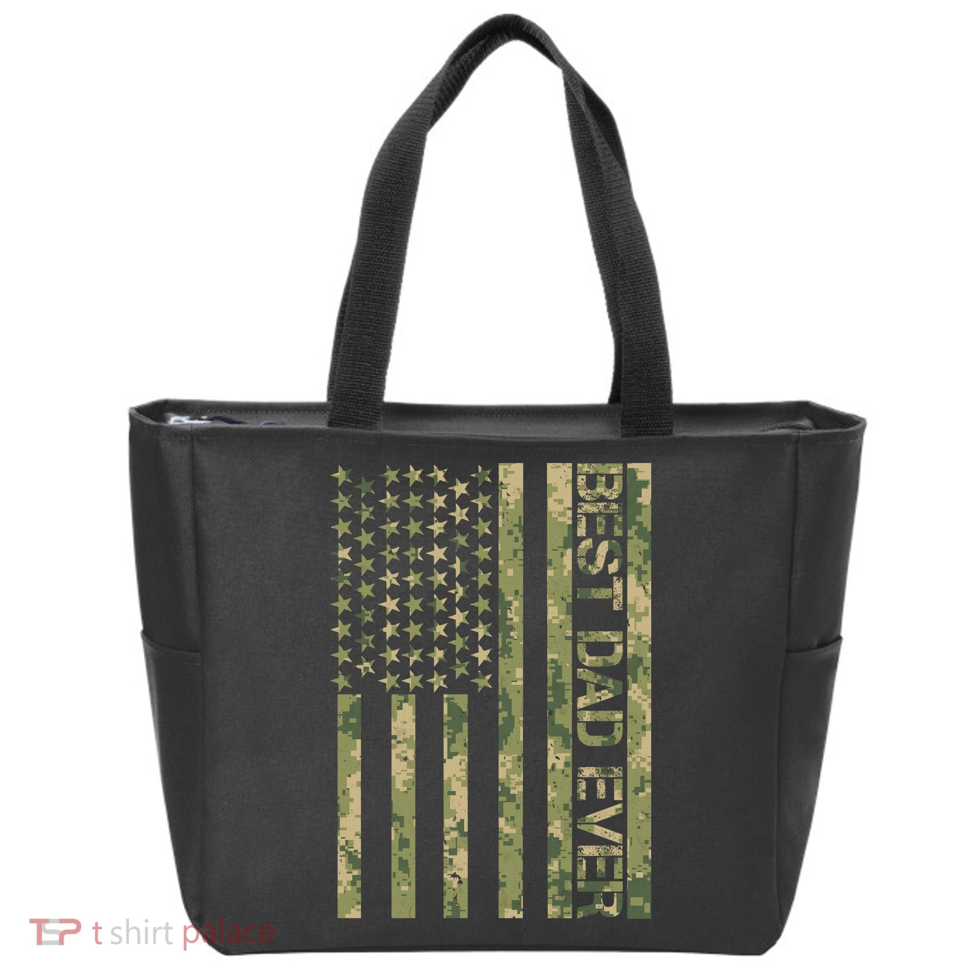 Best Military Dad Ever Tote Bag