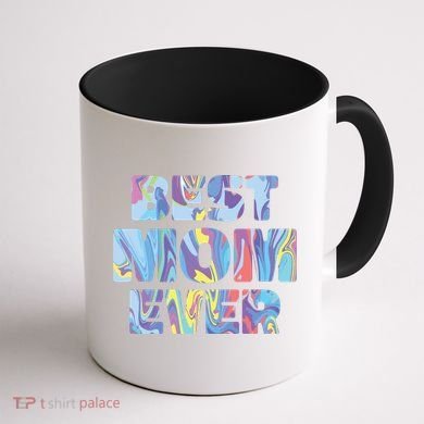 Best Mom Ever Colorful Coffee Mug back