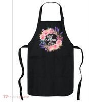 Best Mom Ever Flower Wreath Apron thumb 0